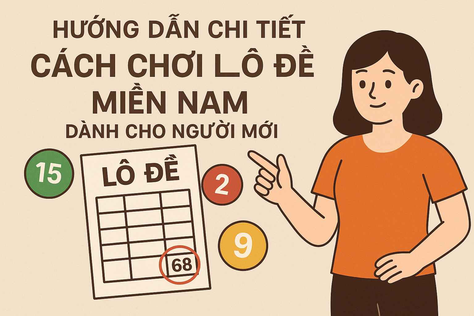 hướng dẫn cách chơi lô miền nam